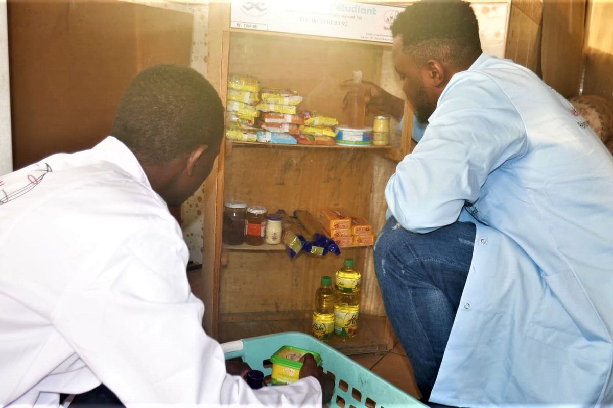 Magasin de l'Étudiant — Épicerie de proximité en kiosques, installée au sein d'appartements d'étudiants.